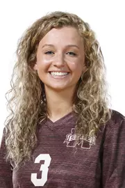 STARKVILLE, MS - JULY 08, 2019 - Mississippi State Libero/Defensive Specialist Gabby Zgunda (#3) headshot in Starkville, MS. Photo By Aaron Cornia