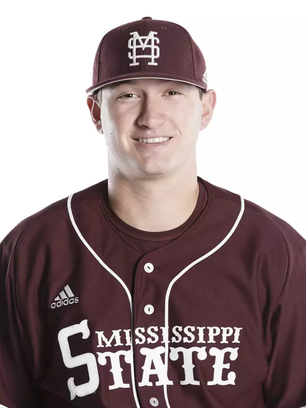 STARKVILLE, MS - December 01, 2015 - Mississippi State Pitcher Kale Breaux (#34) headshot taken at Mississippi State University in Starkville, MS. Photo By Kelly Price