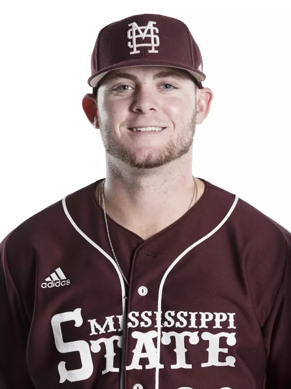 STARKVILLE, MS - December 01, 2015 - Mississippi State Outfielder Cody Brown (#26) headshot taken at Mississippi State University in Starkville, MS. Photo By Kelly Price