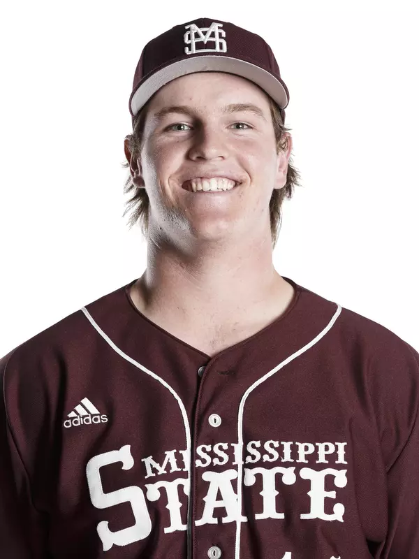 STARKVILLE, MS - December 01, 2015 - Mississippi State Infielder/Pitcher Cole Gordon (#14) headshot taken at Mississippi State University in Starkville, MS. Photo By Kelly Price