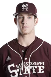 STARKVILLE, MS - December 01, 2015 - Mississippi State Infielder John Holland (#13) headshot taken at Mississippi State University in Starkville, MS. Photo By Kelly Price