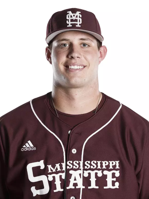 STARKVILLE, MS - December 01, 2015 - Mississippi State Pitcher Zac Houston (#41) headshot taken at Mississippi State University in Starkville, MS. Photo By Kelly Price