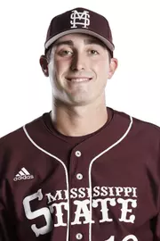 STARKVILLE, MS - December 01, 2015 - Mississippi State Outfielder/Infielder/Pitcher Reid Humphreys (#12) headshot taken at Mississippi State University in Starkville, MS. Photo By Kelly Price