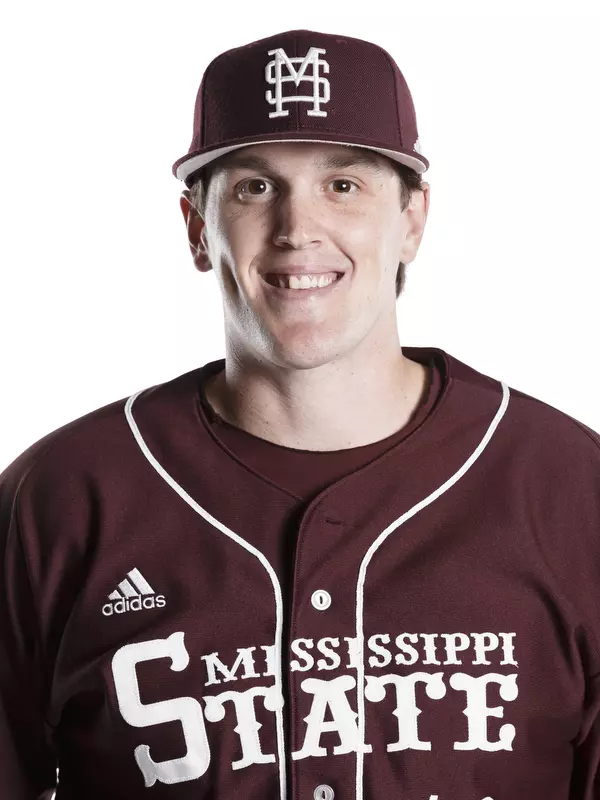 STARKVILLE, MS - December 01, 2015 - Mississippi State Catcher Josh Lovelady (#16) headshot taken at Mississippi State University in Starkville, MS. Photo By Kelly Price