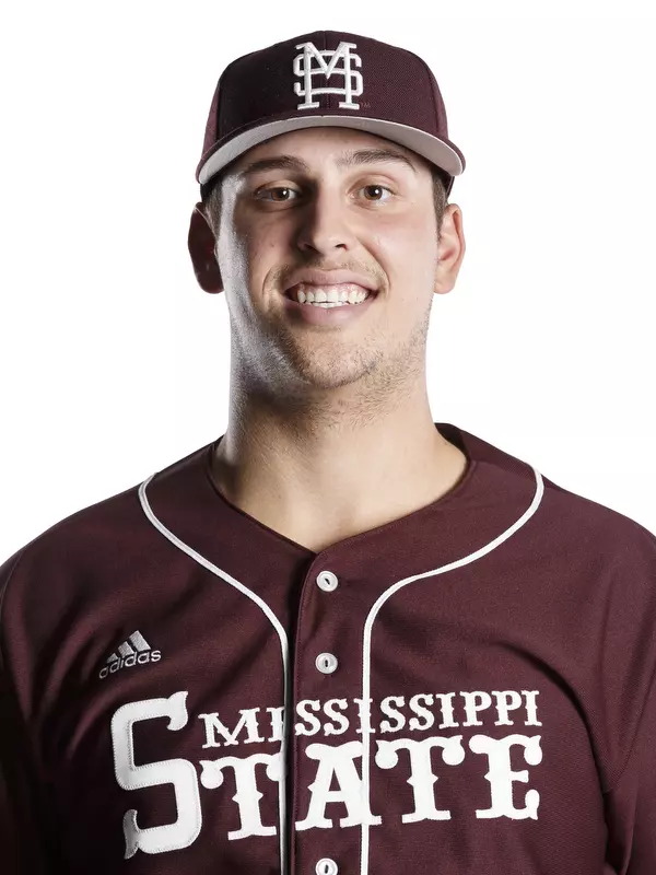 STARKVILLE, MS - December 01, 2015 - Mississippi State Infielder Nathaniel Lowe (#36) headshot taken at Mississippi State University in Starkville, MS. Photo By Kelly Price