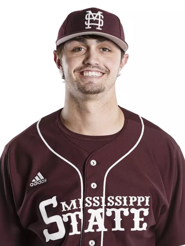 STARKVILLE, MS - December 01, 2015 - Mississippi State Outfielder Tanner Poole (#52) headshot taken at Mississippi State University in Starkville, MS. Photo By Kelly Price