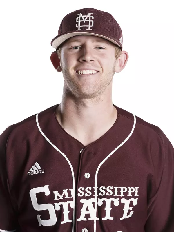STARKVILLE, MS - December 01, 2015 - Mississippi State Infielder/Outfielder Luke Reynolds (#3) headshot taken at Mississippi State University in Starkville, MS. Photo By Kelly Price