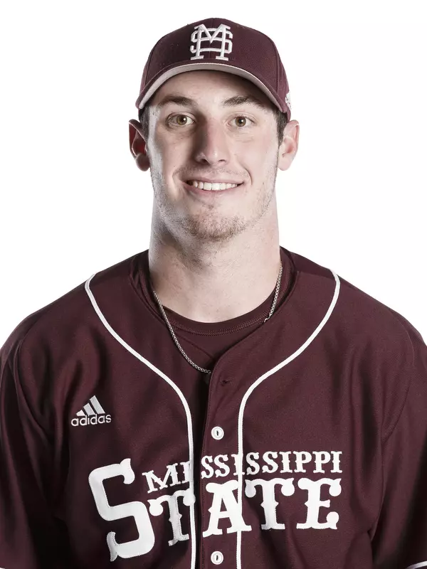 STARKVILLE, MS - December 01, 2015 - Mississippi State Outfielder Brent Rooker (#19) headshot taken at Mississippi State University in Starkville, MS. Photo By Kelly Price