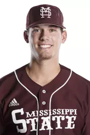 STARKVILLE, MS - December 01, 2015 - Mississippi State Pitcher Austin Sexton (#23) headshot taken at Mississippi State University in Starkville, MS. Photo By Kelly Price