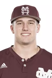 STARKVILLE, MS - November 15, 2017 - Mississippi State Pitcher Graham Ashcraft (#41) headshot taken at Mississippi State University in Starkville, MS. Photo By Kelly Price