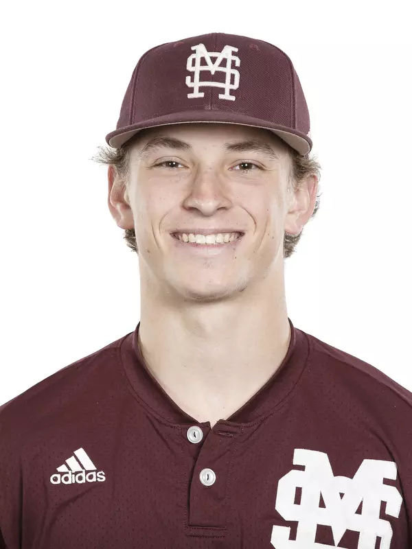 STARKVILLE, MS - November 14, 2017 - Mississippi State Catcher James Basham (#29) headshot taken at Mississippi State University in Starkville, MS. Photo By Kelly Price