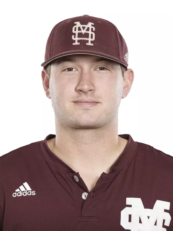STARKVILLE, MS - November 14, 2017 - Mississippi State Pitcher Kale Breaux (#43) headshot taken at Mississippi State University in Starkville, MS. Photo By Kelly Price