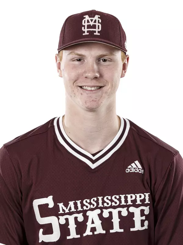 STARKVILLE, MS - January 17, 2019 - Mississippi State Pitcher Eric Cerantola (#37) headshot taken at Mississippi State University in Starkville, MS. Photo By Kelly Donoho