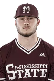 STARKVILLE, MS - January 17, 2019 - Mississippi State Catcher/Infielder Tucker Childers (#23) headshot taken at Mississippi State University in Starkville, MS. Photo By Kelly Donoho
