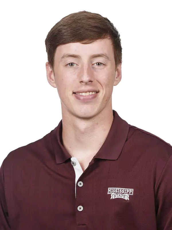 STARKVILLE, MS - June 19, 2019 - Mississippi State Long Snapper Thomas Cox (#64) headshot taken at Mississippi State University in Starkville, MS. Photo By Aaron Cornia