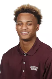 STARKVILLE, MS - June 19, 2019 - Mississippi State Defensive Back Taury Dixon (#20) headshot taken at Mississippi State University in Starkville, MS. Photo By Aaron Cornia
