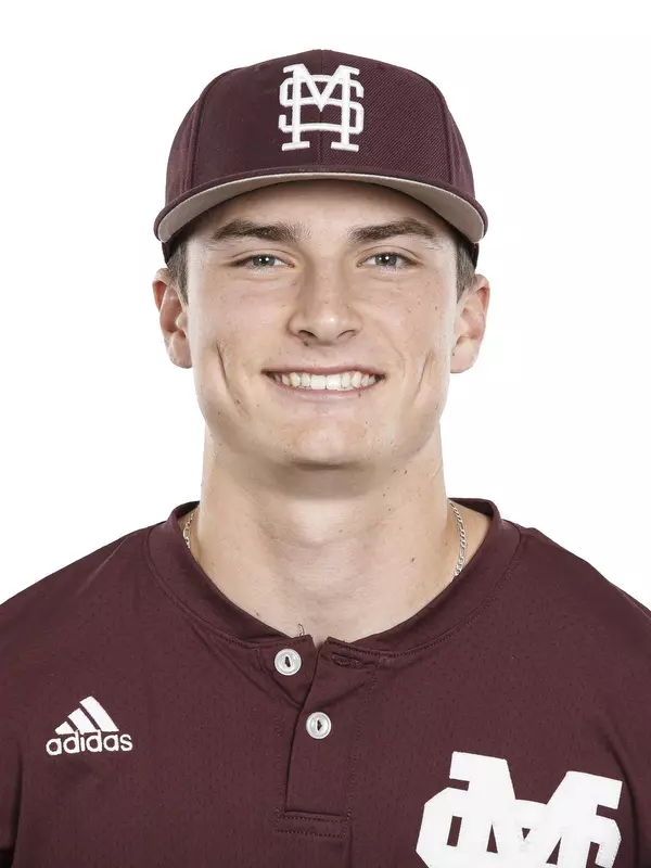 STARKVILLE, MS - November 15, 2017 - Mississippi State Infielder Justin Foscue (#17) headshot taken at Mississippi State University in Starkville, MS. Photo By Kelly Price