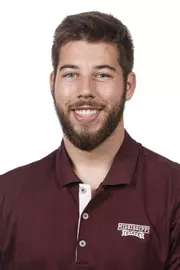 STARKVILLE, MS - June 19, 2019 - Mississippi State Long Snapper Raymond Freeman (#23) headshot taken at Mississippi State University in Starkville, MS. Photo By Aaron Cornia