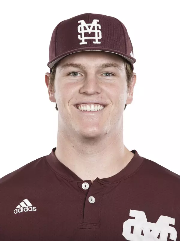 STARKVILLE, MS - November 14, 2017 - Mississippi State Pitcher Cole Gordon (#24) headshot taken at Mississippi State University in Starkville, MS. Photo By Kelly Price