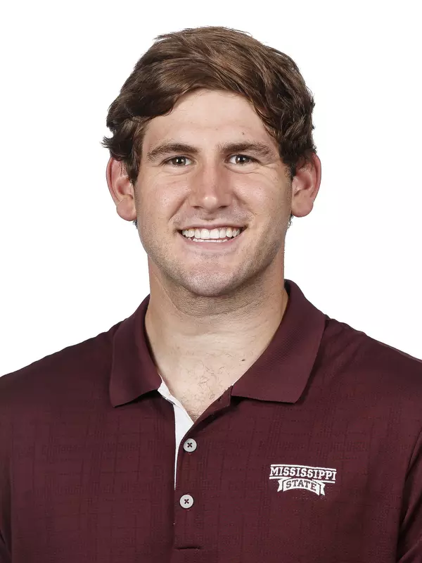STARKVILLE, MS - June 19, 2019 -Mississippi State Linebacker Jett Johnson (#44) headshot taken at Mississippi State University in Starkville, MS. Photo By Aaron Cornia