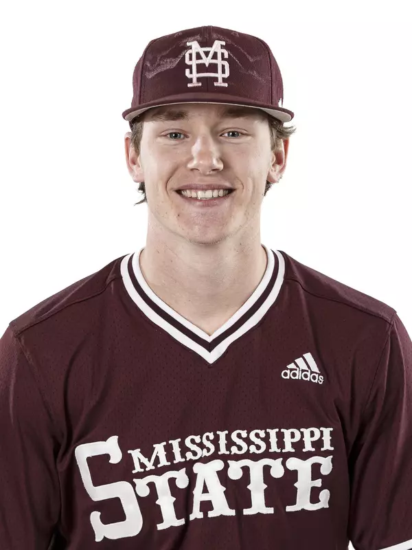 STARKVILLE, MS - January 17, 2019 - Mississippi State Outfielder Rowdey Jordan (#4) headshot taken at Mississippi State University in Starkville, MS. Photo By Kelly Donoho