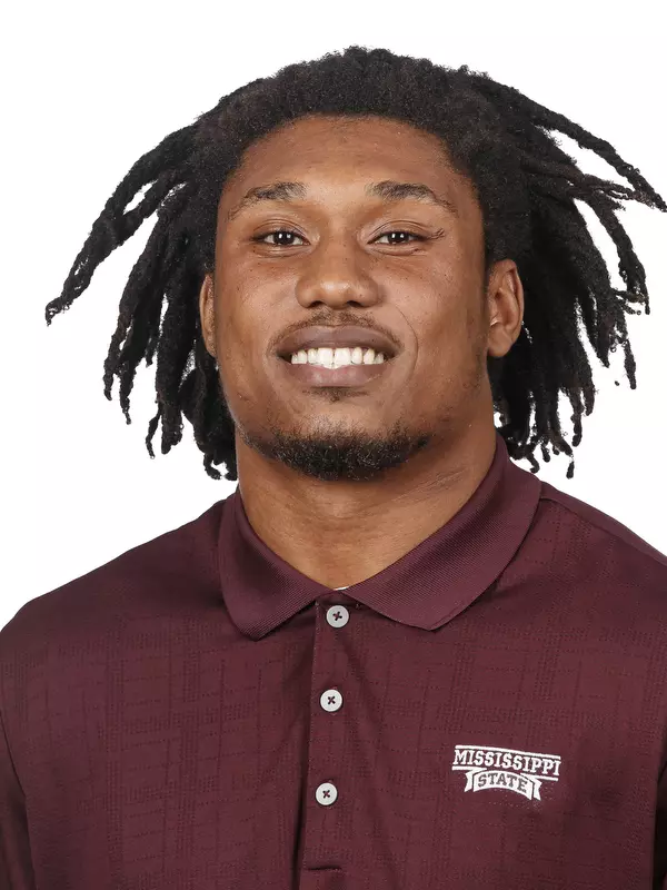 STARKVILLE, MS - June 19, 2019 - Mississippi State Linebacker Sh’mar Kilby-Lane (#30) headshot taken at Mississippi State University in Starkville, MS. Photo By Aaron Cornia
