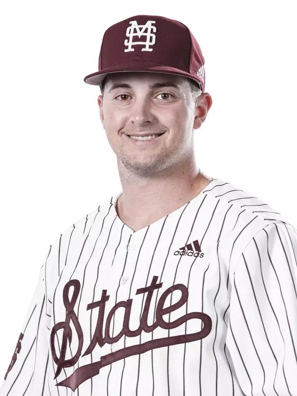 STARKVILLE, MS - October 21, 2019 - Mississippi State Pitcher Carlisle Koestler (#29) headshot taken at the Holliman Athletic Center at Mississippi State University in Starkville, MS. Photo By Aaron Cornia