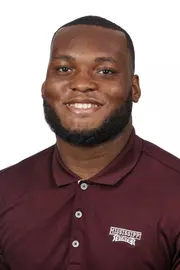 STARKVILLE, MS - June 19, 2019 - Mississippi State Linebacker Leo Lewis (#10) headshot taken at Mississippi State University in Starkville, MS. Photo By Aaron Cornia
