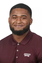 STARKVILLE, MS - June 19, 2019 - Mississippi State Defensive Lineman Fabien Lovett (#54) headshot taken at Mississippi State University in Starkville, MS. Photo By Aaron Cornia