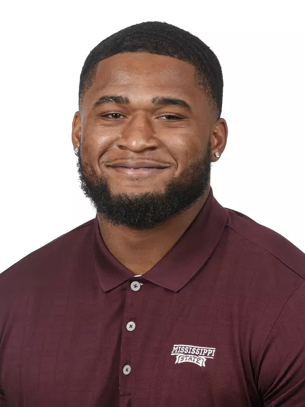 STARKVILLE, MS - June 19, 2019 - Mississippi State Defensive Lineman Fabien Lovett (#54) headshot taken at Mississippi State University in Starkville, MS. Photo By Aaron Cornia