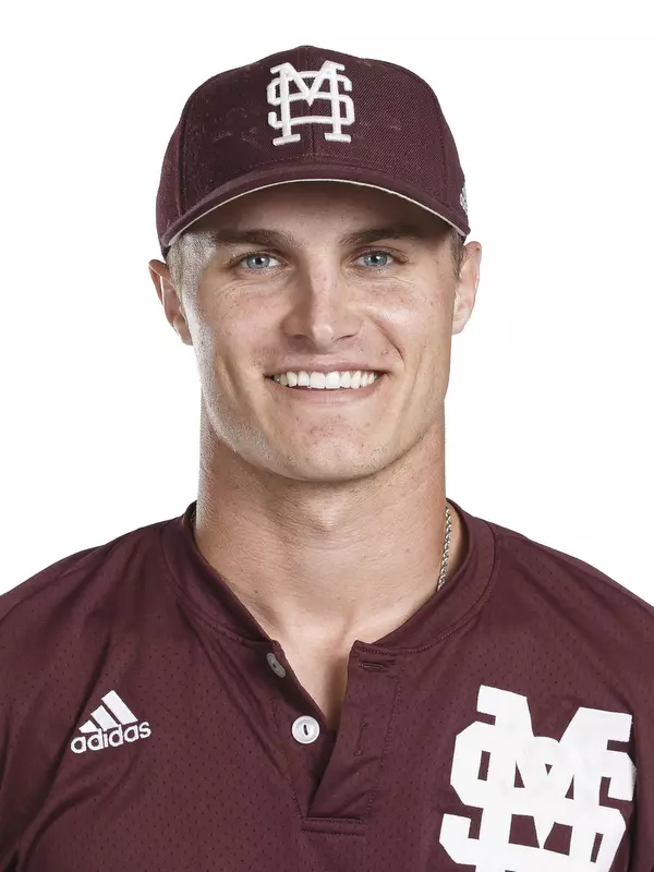 STARKVILLE, MS - November 03, 2016 - Mississippi State Outfielder Jake Mangum (#15) headshot taken at Mississippi State University in Starkville, MS. Photo By Kelly Price