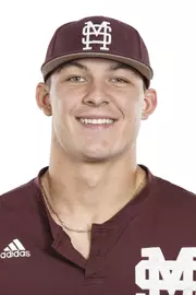 STARKVILLE, MS - November 15, 2017 - Mississippi State Pitcher/Infielder Denver McQuary (#22) headshot taken at Mississippi State University in Starkville, MS. Photo By Kelly Price