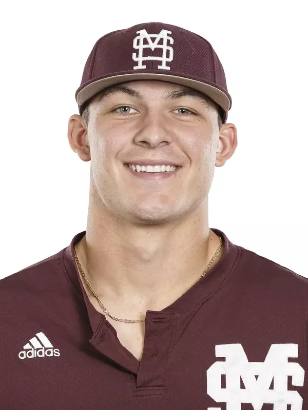 STARKVILLE, MS - November 15, 2017 - Mississippi State Pitcher/Infielder Denver McQuary (#22) headshot taken at Mississippi State University in Starkville, MS. Photo By Kelly Price
