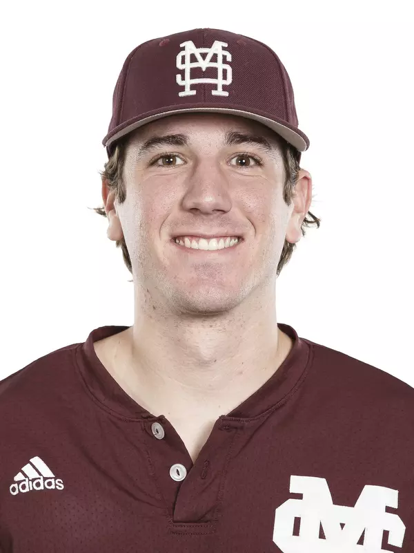 STARKVILLE, MS - November 14, 2017 - Mississippi State Pitcher Zach Neff (#3) headshot taken at Mississippi State University in Starkville, MS. Photo By Kelly Price