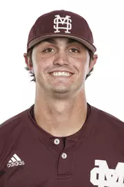 STARKVILLE, MS - November 14, 2017 - Mississippi State Outfielder Tanner Poole (#12) headshot taken at Mississippi State University in Starkville, MS. Photo By Kelly Price