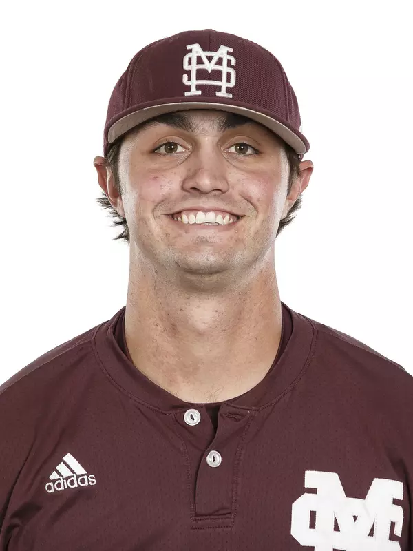 STARKVILLE, MS - November 14, 2017 - Mississippi State Outfielder Tanner Poole (#12) headshot taken at Mississippi State University in Starkville, MS. Photo By Kelly Price