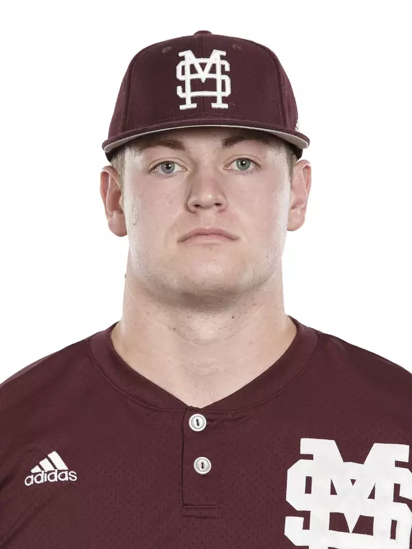 STARKVILLE, MS - November 15, 2017 - Mississippi State Pitcher Spencer Price (#55) headshot taken at Mississippi State University in Starkville, MS. Photo By Kelly Price