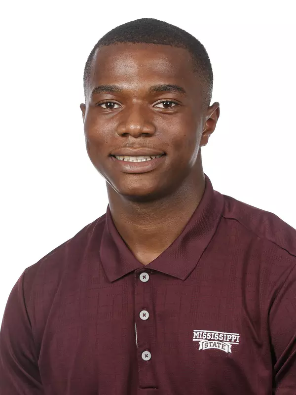 STARKVILLE, MS - June 19, 2019 - Mississippi State Linebacker DeMonte Russell (#9) headshot taken at Mississippi State University in Starkville, MS. Photo By Aaron Cornia