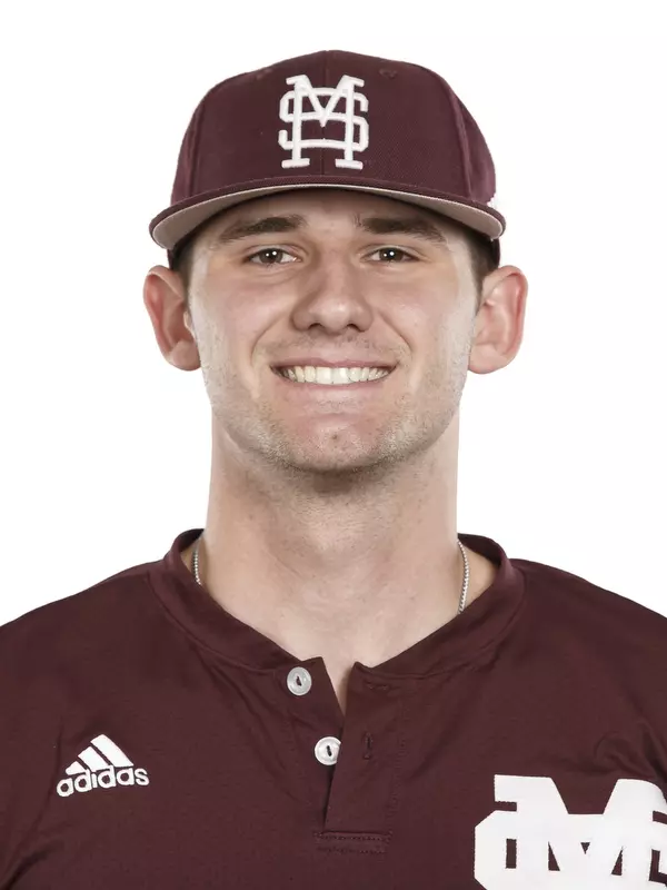 STARKVILLE, MS - November 14, 2017 - Mississippi State Pitcher Ethan Small (#44) headshot taken at Mississippi State University in Starkville, MS. Photo By Kelly Price