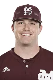 STARKVILLE, MS - November 15, 2017 - Mississippi State Pitcher Blake Smith (#42) headshot taken at Mississippi State University in Starkville, MS. Photo By Kelly Price