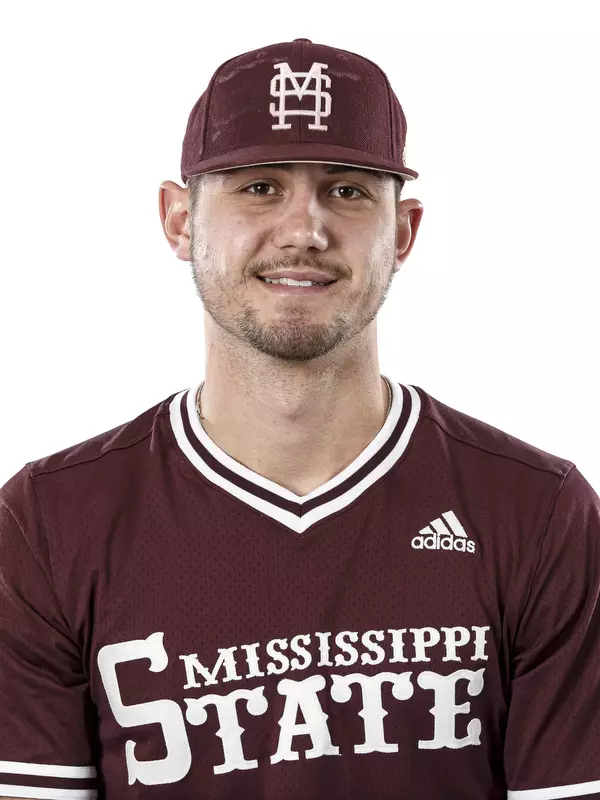 STARKVILLE, MS - January 17, 2019 - Mississippi State Pitcher Tyler Spring (#39) headshot taken at Mississippi State University in Starkville, MS. Photo By Trevor Birchett