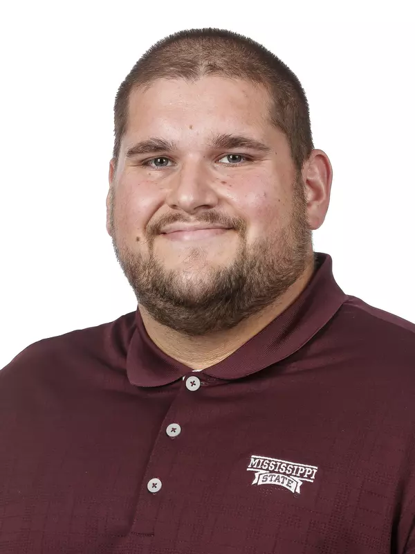 STARKVILLE, MS - June 19, 2019 - Mississippi State Offensive Lineman Matt Stanic (#62) headshot taken at Mississippi State University in Starkville, MS. Photo By Aaron Cornia