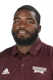 STARKVILLE, MS - June 19, 2019 - Mississippi State Offensive Lineman Michael Story (#75) headshot taken at Mississippi State University in Starkville, MS. Photo By Kelly Donoho