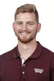 STARKVILLE, MS - June 19, 2019 - Mississippi State Long Snapper Nathan Swanson (#39) headshot taken at Mississippi State University in Starkville, MS. Photo By Aaron Cornia