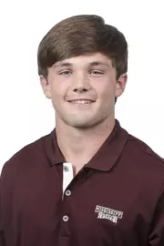 STARKVILLE, MS - June 19, 2019 - Mississippi State Wide Receiver Lee Tanner (#20) headshot taken at Mississippi State University in Starkville, MS. Photo By Aaron Cornia