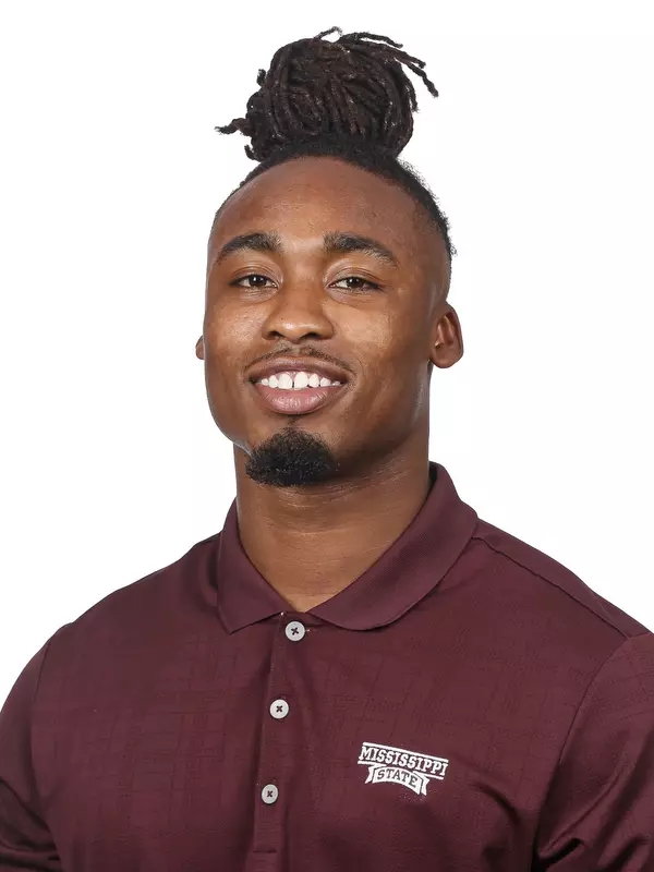 STARKVILLE, MS - June 19, 2019 - Mississippi State Wide Receiver Deddrick Thomas (#2) headshot taken at Mississippi State University in Starkville, MS. Photo By Aaron Cornia
