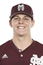STARKVILLE, MS - November 15, 2017 - Mississippi State Outfielder Hunter Vansau (#32) headshot taken at Mississippi State University in Starkville, MS. Photo By Kelly Price
