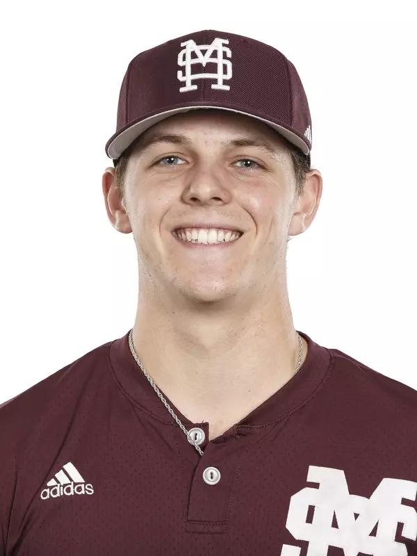 STARKVILLE, MS - November 15, 2017 - Mississippi State Outfielder Hunter Vansau (#32) headshot taken at Mississippi State University in Starkville, MS. Photo By Kelly Price