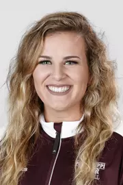 STARKVILLE, MS - September 27, 2017 - Mississippi State Infielder Morgan Bell (#19) headshot taken at Mississippi State University in Starkville, MS. Photo By Kelly Price