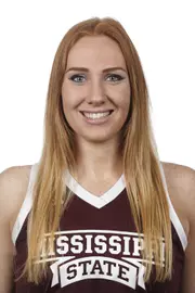 STARKVILLE, MS - JUNE 19, 2019 - Mississippi State Forward Chloe Bibby (#55) headshot in Starkville, MS. Photo By Aaron Cornia